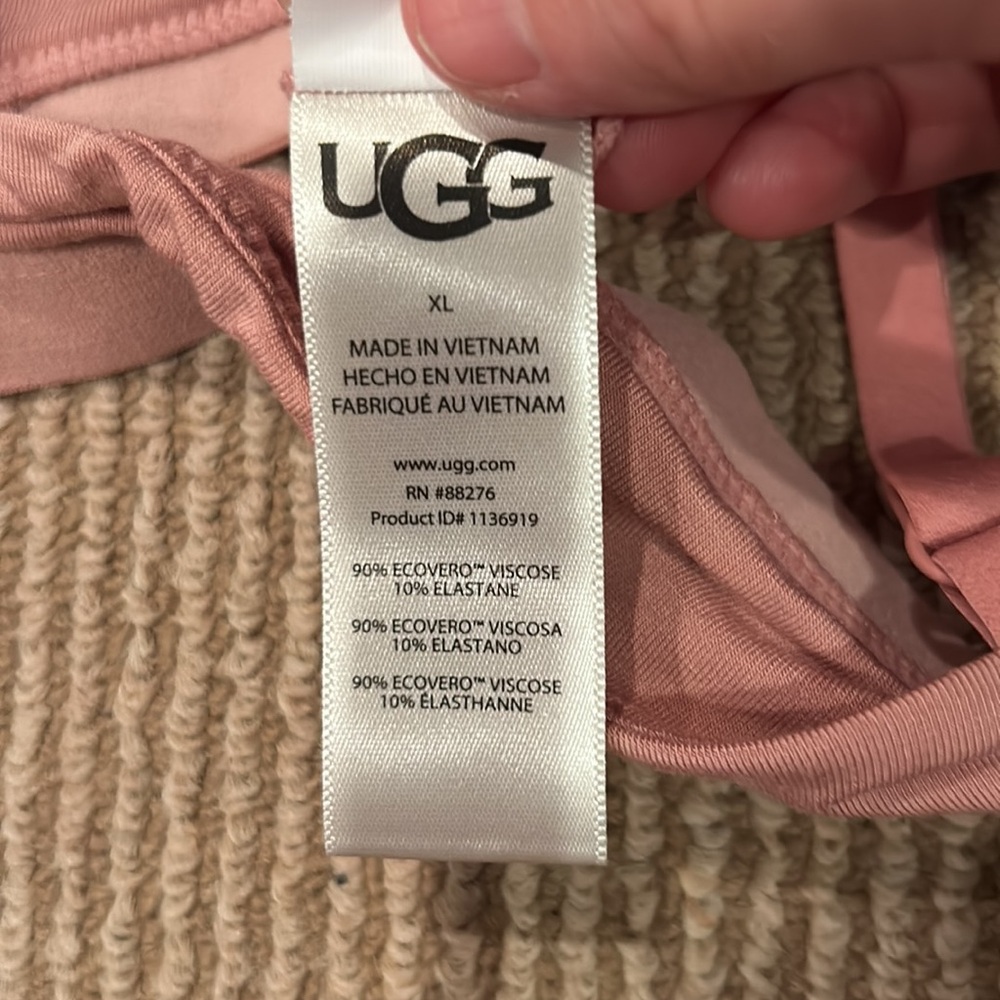 NWT UGG Francis Pink Triangle Bralette Seamless Comfort size M or XL - Picture 11 of 14